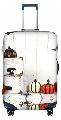 Obrázok produktu pre Ochranný obal na kufor s motívom Halloween