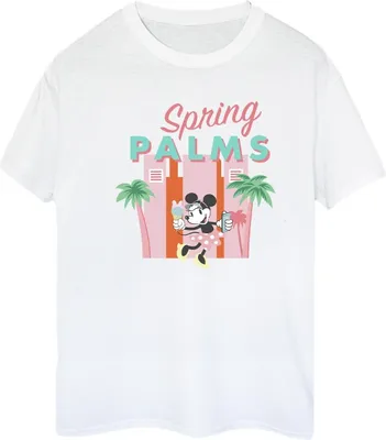 Produktbild von Disney - "Spring Palms" T-Shirt für Damen BI38450 (3XL) (Weiß)