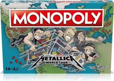 Zdjęcie produktu dla Metallica Monopoly Metallica World Tour *wersja francuska*