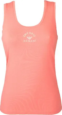 Immagine prodotto di Canotta donna EMPORIO ARMANI canottiera canotta spalla larga cotone elasticizzato con logo articolo 163319 4R223, XS - IT I / CN 155/80Y  / BR  XP / MX ECH, Cotone 95%,Spandex 5%