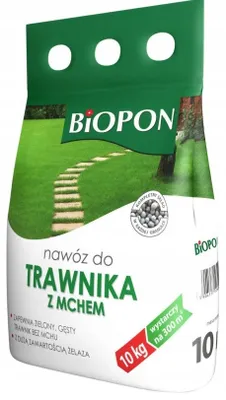Obrázek produktu pro Biopon hnojivo pro mechové trávníky se železem 10 kg