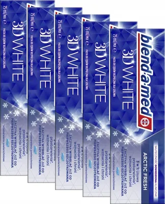 Immagine prodotto di Blend-A-Med | Dentifricio 3D White Arctic Fresh - 75 ml - Sbiancante - Alito fresco - Protezione contro la carie