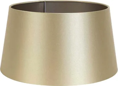 Produktbild von Lampenschirm für Tischleuchte Seide Gold Tischlampe Hockerleuchte 25-20-14