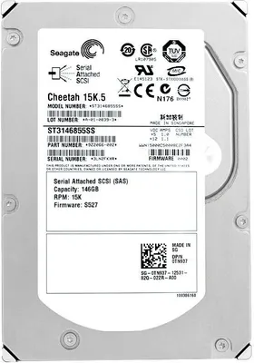 Immagine prodotto di Disco rigido Dell ST3146855SS 146GB 15000Rpm Sas 3,5'' pollici 0TN937