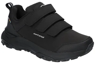 Produktbild von American Club HL223, Trekkingschuhe Softshell Material, Memory Foam System, Klettverschluss leicht bequem, Schwarz 39