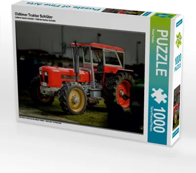Produktbild von Calvendo Oldtimer Traktor Schlüter 1000 Teile Puzzle quer 640x480mm, Roder Peter; 7302186