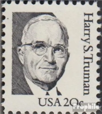 Produktbild von Briefmarken USA 1984 Mi 1676A (kompl.Ausg.) Linienzähnung postfrisch Amerikanische Persönlichkeiten - Harry S.Trumen