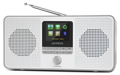 Image de Radio internet portable avec Wi-Fi, Bluetooth et fonction réveil