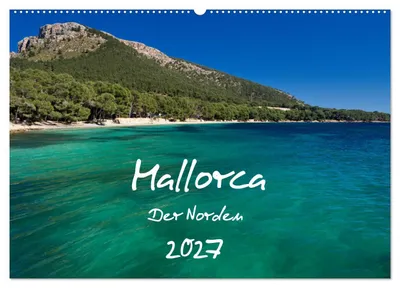 Produktbild von Mallorca – Der Norden (Wandkalender 2027 DIN A2 quer), CALVENDO Monatskalender