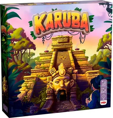 Produktbild von Haba Karuba 2025 Brettspiel Mehrfarbig  Kinder Mehrfarbig One Size