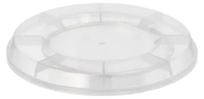 Produktbild von 25 Mehrweg-Deckel rund Ø 11 cm · 1,3 cm transparent für Eis- und Dessertschalen