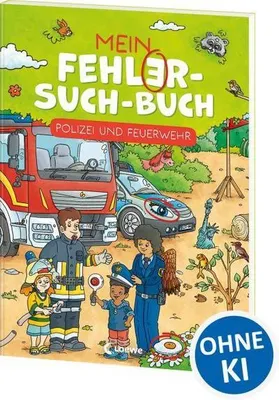 Produktbild von Mein Fehler-Such-Buch - Polizei und Feuerwehr