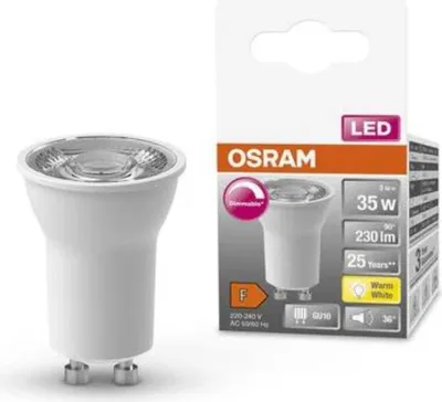 Obrázek produktu pro Osram LED PAR11 reflektor 3W = 35W GU10 230lm teplá bílá 2700K 36° DIMMABLE