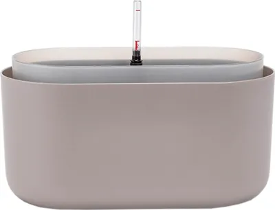 Produktbild von Plastia Tolita selbstbewässernder Pflanzkübel - taupe