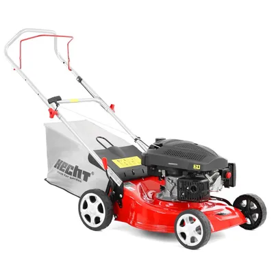 Produktbild von Benzin Rasenmäher HECHT 546 C | 45 cm Schnittbreite | 3,8 PS | 55 l Fangkorb | 161 cm³ | 5 Schnitthöhen