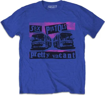 Image de Pistols - "Pretty Vacant Coaches" T-Shirt pour enfants RO5695 (146-152) (Blau)