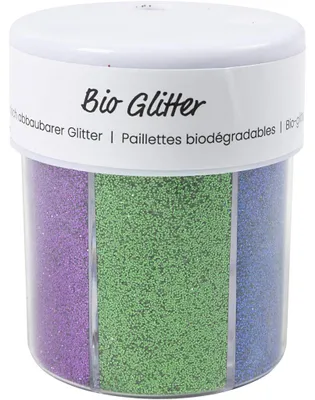 Produktbild von Creativ Company 284293, Glitter, Blau, Gold, Grün, Violett, Rot, Silber, 6 Farben, 1 Stück(e)