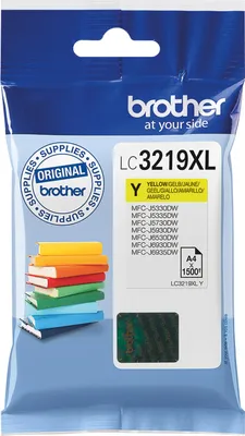 Produktbild von Brother LC3219XLY XL Gelb Original Tinte 1.500 Seiten