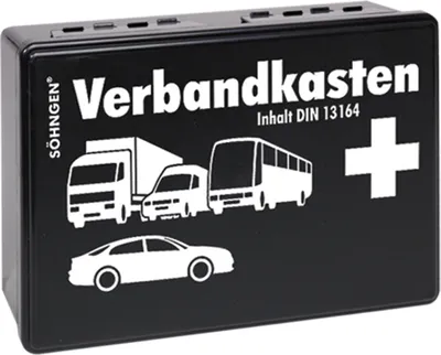 Produktbild von KFZ-Verbandkasten nach DIN 13164, Kunststoff, 260x160x80 mm