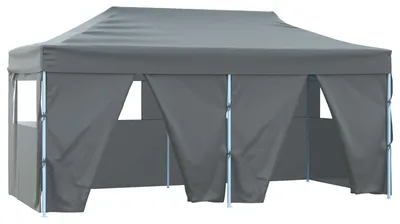 Produktbild von "Summerschlussverkauf "Party-Zelt 1 PC Wasserdicht - CLORIS - Gartenpavillon/Gartenzelt - Anthrazit 291x580x315 cm Oxford-Stoff - Pavillons & Partyzelte DEMöbel827001