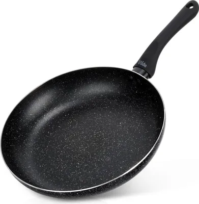 Obrázok produktu pre Vilde | Panvica 28 cm - Granitový povrch - Indukcia/Plyn - Čierna - Nepriľnavá - BLACK LINE