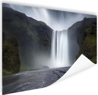 Produktbild von MuchoWow® Poster Wasserfall - Berge - Dschungel 60x40 cm - Schlafzimmerdekoration