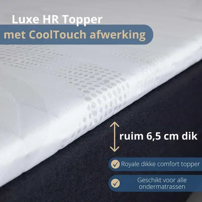 Zdjęcie produktu dla Nakładka Soft Sense 80x190 cm – Nakładka na materac – Nakładka z pianki zimnej – Średnia twardość – Nakładka HR