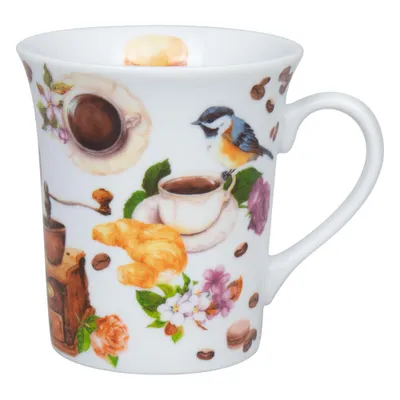Image de KÖNITZ COFFEE BIRDS Mug 410 ml, porcelaine