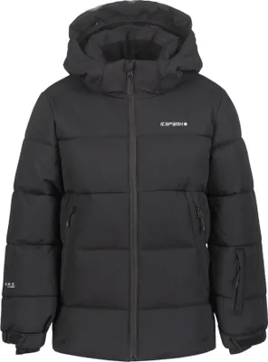 Produktbild von Icepeak Louin Winterjacke für Kinder mit Kapuze und Schneefang, Farbe:Black, Kinder Größen:140