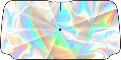 Produktbild von Famanu Auto-Sonnenschutz für Frontscheibe - Faltbares UV-beständiges Sonnenschild mit Wärmeisolierung (140 x 80 cm)