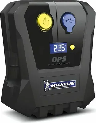 Obrázek produktu pro Compresor auto Michelin, 12V, 8 bar, cablu alimentare 2.7 m, 0.5KG , display digital alb