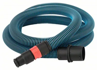 Image de Tuyau antistatique BOSCH 2608000570 - 3m Ø35mm - Connexion baïonnette - Pour GAS 12 à 55