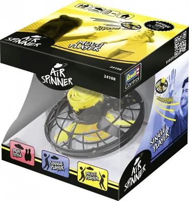 Produktbild von Revell 24108 AirSpinner, schwarz matt