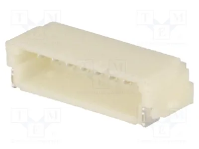 Image de 5 prises femelles de 1 mm, connecteur à broches : plaque de connexion mâle, 8 broches, 1A, 50V, étamé, modèle A1001WR-S-8P,