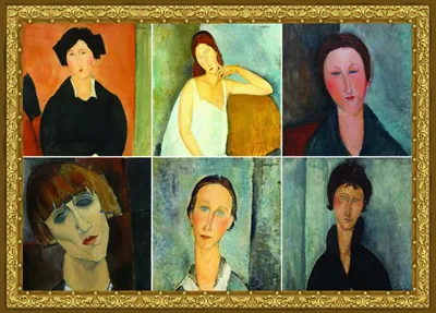 Immagine prodotto di Grafika Puzzle Modigliani e Collage - 1500 pezzi Jigsaw