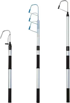 Immagine prodotto di Nuova Rade Gancio telescopico per barche Argento 80-120 cm Argento 80-120 cm