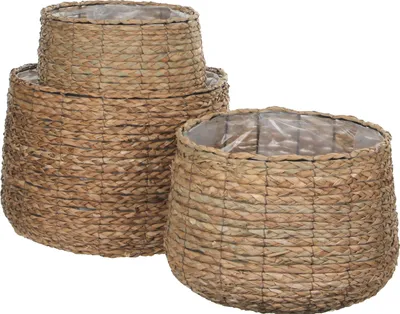 Image de Mica Decorations Panier Ronde - 44x44x32 cm - Autre - Marron