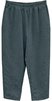 Produktbild von Mazine Straight Leg Linen Pants - Stoffhose, Größe:L, Farbe:bottle