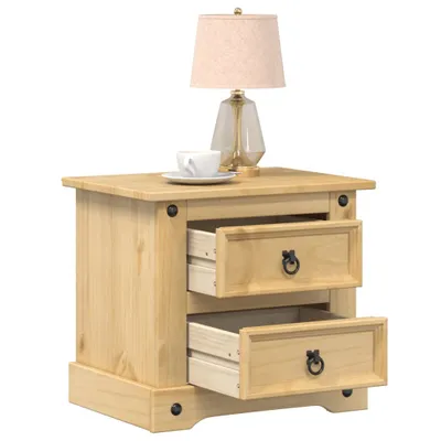 Obrázek produktu pro Noční stolek  53x39x50 cm z masivního borovicového dřeva