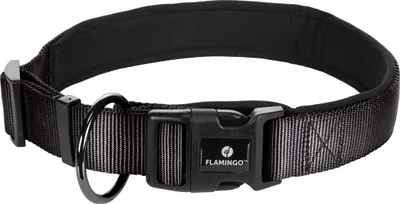 Produktbild von Flamingo Halsband Abbi schwarz, Größe: XXL