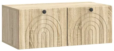 Imagen del producto de vidaXL Mueble de TV de pared, estilo Sonoma, 78,5 x 41 x 30 cm