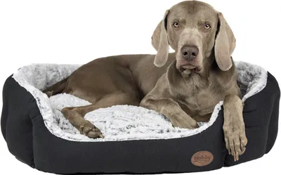 Immagine prodotto di Letto Nobby comfort ovale "CACHO" L x P x A: 55 x 50 x 21 cm grigio scuro