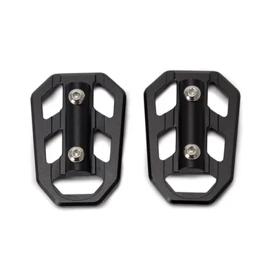 Produktbild von Motorrad-Fußrasten - schwarzes CNC-gefrästes Aluminium, breit, einfache Installation, passend für BMW R1200GS G310 (2013-2018), Paar