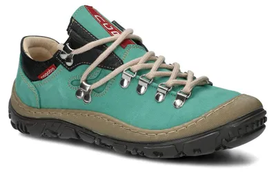 Produktbild von nagaba Wanderschuhe Damen Lederschuhe Trekkingschuhe Frauen, Minzgrün, 41