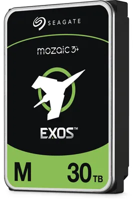 Obrázek produktu pro Seagate Exos M, 30 TB, 7200 ot/min, 512 MB, 3.5", SATA