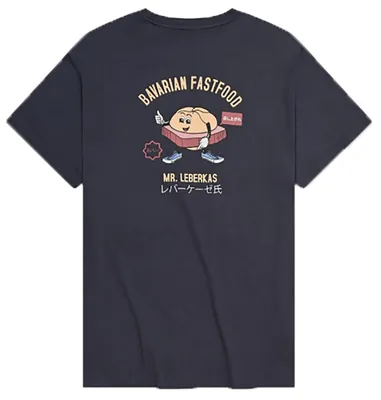 Produktbild von BAVARIAN CAPS T-Shirt Mr. Leberkas anthrazit M