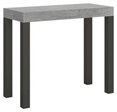 Immagine prodotto di Consolle Allungabile 90-196x40x77 cm in Nobilitato Grigio