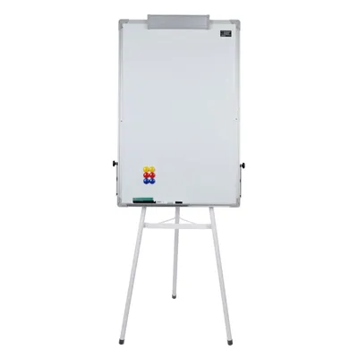 Produktbild von Magnetisches Whiteboard mit Ständer 70 x 100 cm Flipchart Präsentationstafel Staffelei Weiß