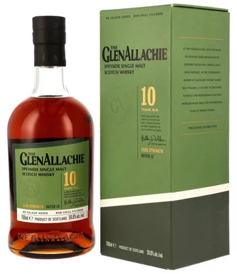 Produktbild von GlenAllachie 10 Jahre - Cask Strength - Batch 13 - Speyside Single Malt Scotch Whisky