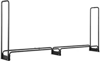 Produktbild von Famanu Holzlagerung mit wasserdichter Abdeckung - 117x259x36cm